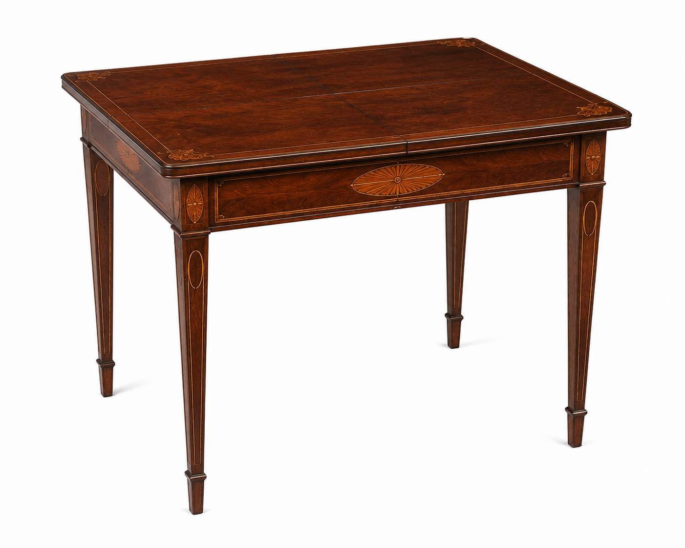 Federal Mahogany Card Table