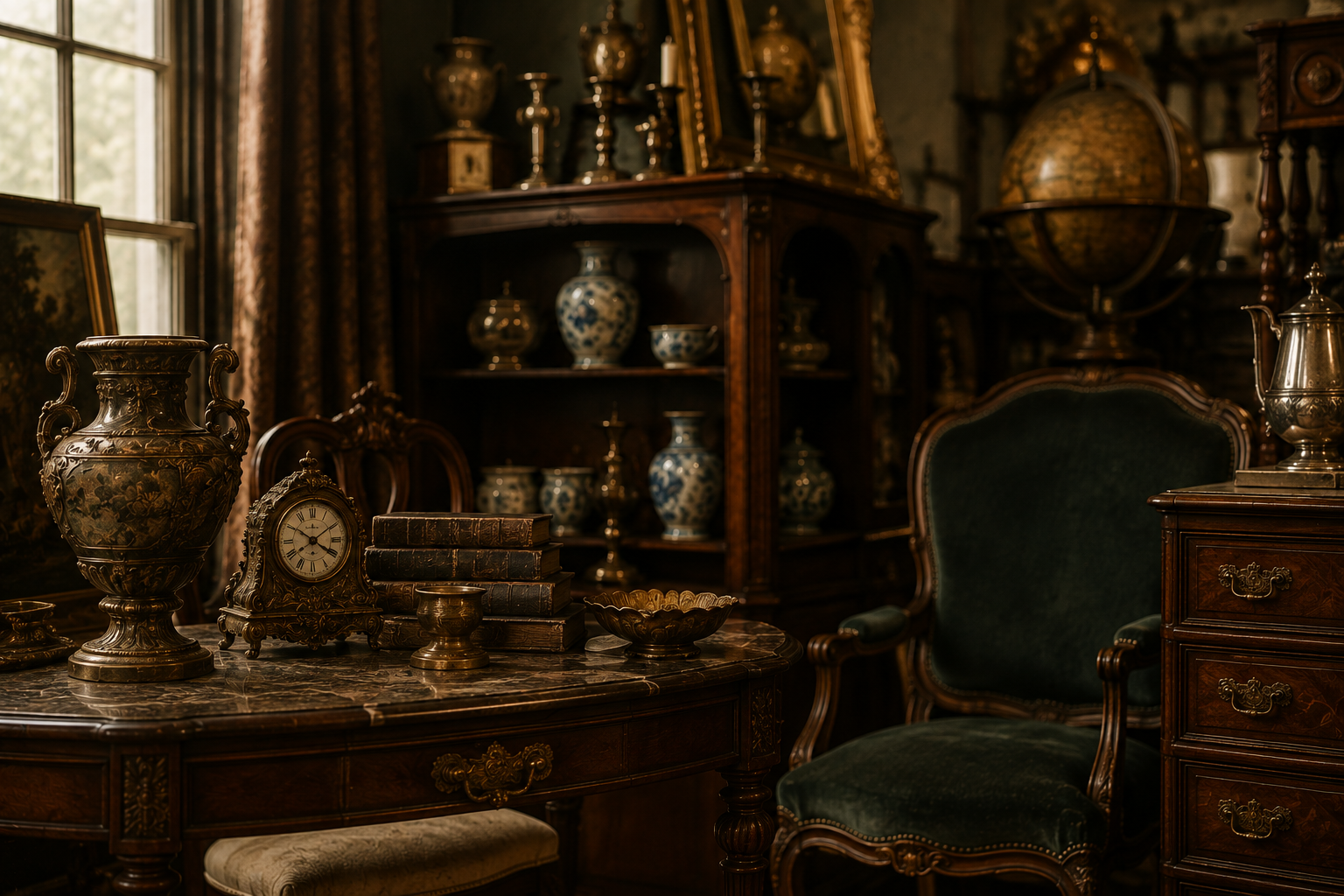 Antique furniture and decorative arts